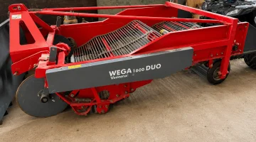 Unia Wega 1600 Duo 2 rijig met dubbele rooimat