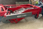 Unia Wega 1600 Duo 2 rows with double web conveyor