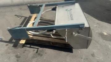 Fertilizer unit stainless steel with 2 exits