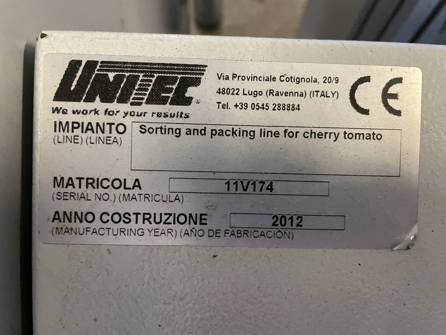 Unitec Cherry_Vision Unical 200 OC 1C8+1 11V174 ������������� ������ ��� ��������� �����