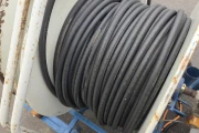 Weterings spraying wagon with electric hosereel