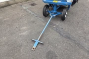 Weterings spraying wagon with electric hosereel