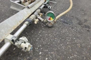 Weterings spraying wagon with electric hosereel