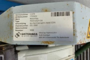 Weterings spraying wagon with electric hosereel