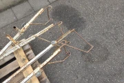 Weterings spraying wagon with electric hosereel
