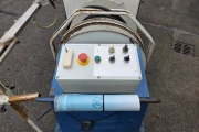 Weterings spraying wagon with electric hosereel