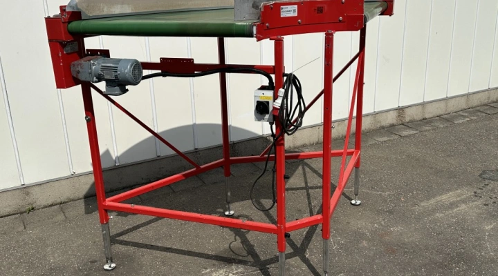 Van den Berg Cur 100 curved conveyor 100 cm