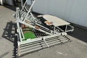 Van den Beucken A160-4 lettuce planting machine for soil blocks