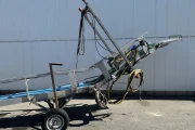 Van den Beucken harvesting conveyor 850 x 40 cm for boxes
