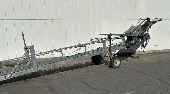 Van den Beucken harvesting conveyor 960 x 40 cm for boxes