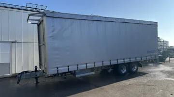 Van den Beucken atrelado Vagão de colheita 8,5 metros x 2,5 metros, 21 paletes