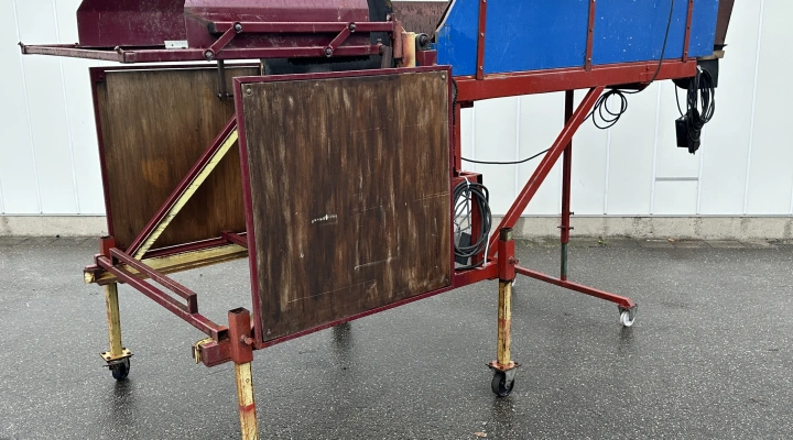 Van Dijk Ruijgrok kistenkantelaar 120 cm met regelbare afvoerband