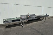 Van Lengerich asparagus washing & cutting machine with double brush