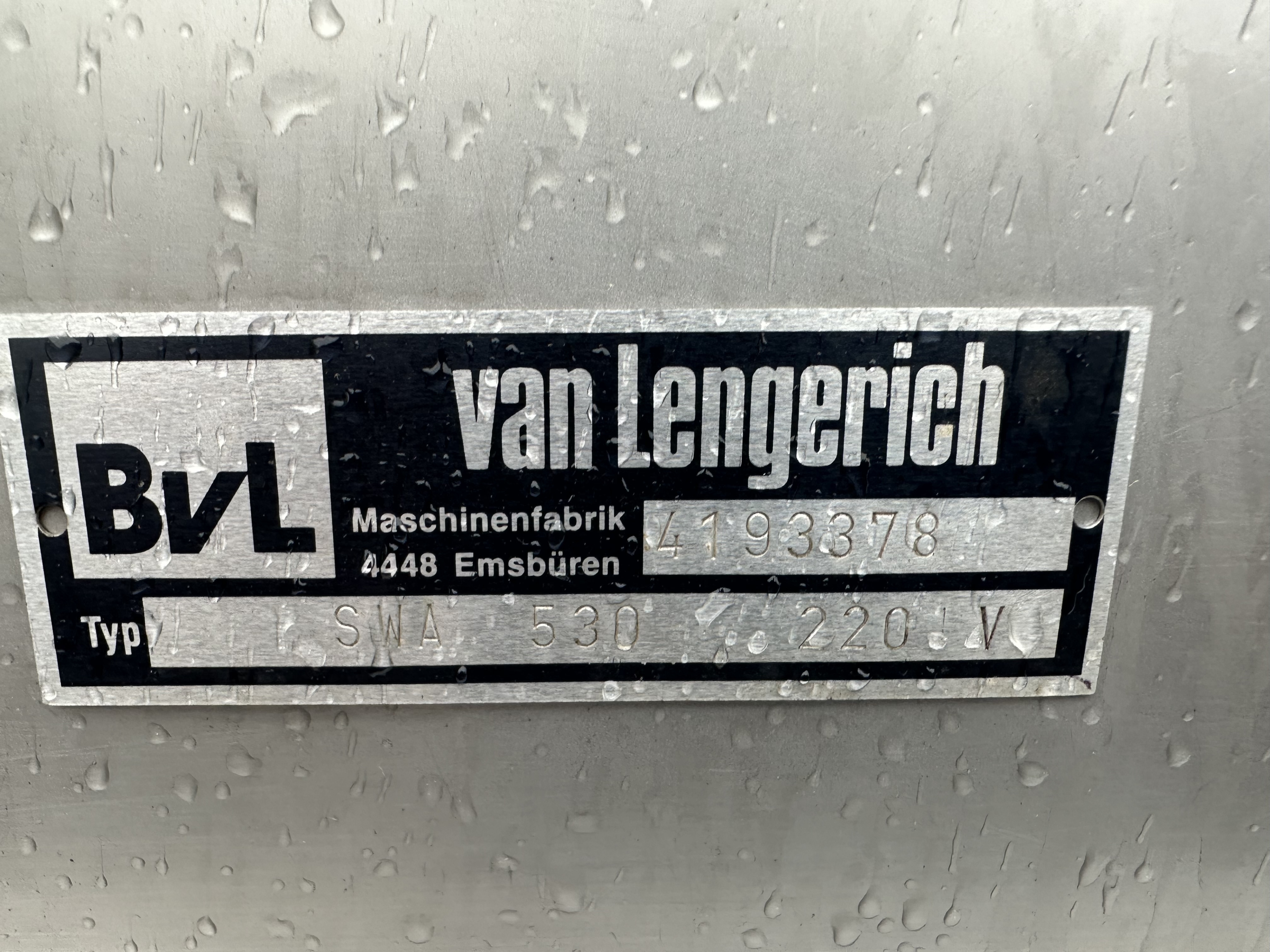 ������ ��� ����� � ������� ������ Van Lengerich