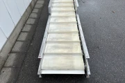 Van Rijn elevator incline conveyor stainless steel 575 x 59 cm