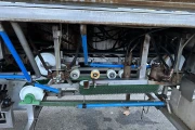 Van Wylick leek washing and peeling machine with hydro pump