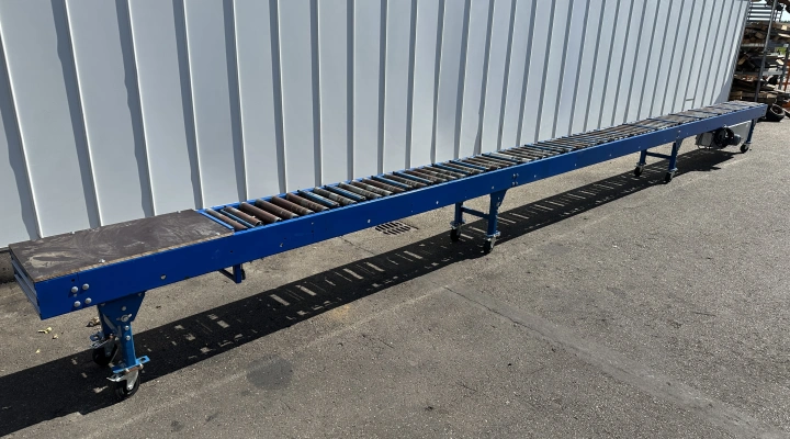 Vanderlande roller conveyor driven 950 x 40 cm