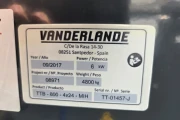 Vanderlande TTB - 800 - 4x24 - MIH containervulband 4 delig, 2400 x 80 cm