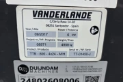 Vanderlande TTB - 800 - 4x24 - MIH containervulband 4 delig, 2400 x 80 cm