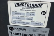 Vanderlande TTB - 800 - 4x24 - MIH containervulband 4 delig, 2400 x 80 cm