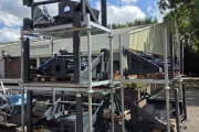 Vanderlande TTB - 800 - 4x24 - MIH containervulband 4 delig, 2400 x 80 cm