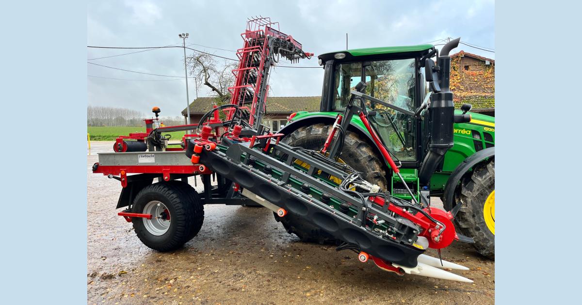Vanhoucke KOROINDWL cabbage harvester • Duijndam Machines