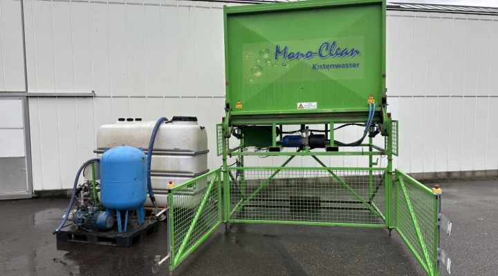 Veenma Monoclean crate washer for 160 cm boxes
