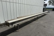Verbruggen conveyor stainless steel frame 1230 x 40 cm