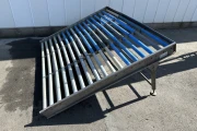 Verbruggen roller conveyor W 190 x L 165 cm stainless steel frame