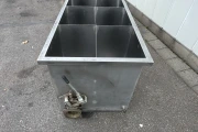 Verbruggen water container stainless steel for asparagus with 6 compartments
