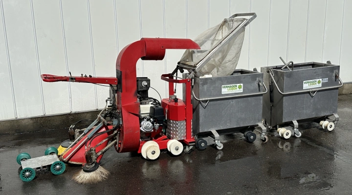 Verhagen Leiden HABBL vacuum cleaner for pipe rail 42,5 cm