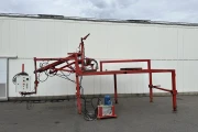 Verhoest leek harvester automatic Plate filler – horizontal filling with leek with 10 rolls