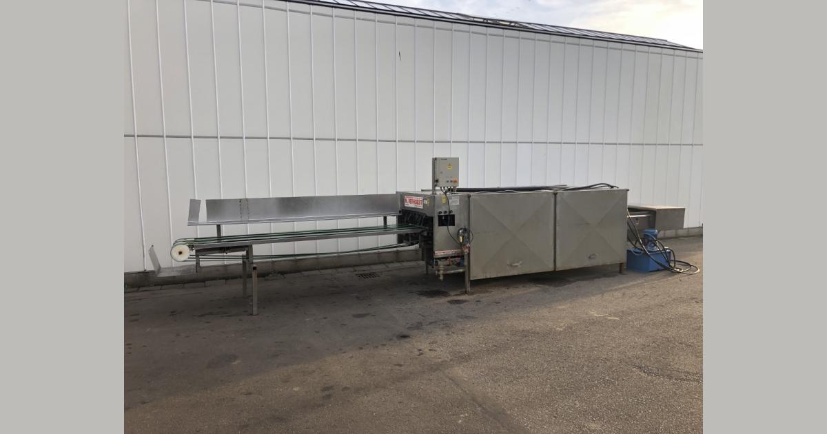 Verhoest Leek peeling and washing machine • Duijndam Machines