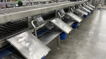 Proseal MC002 + SlipStream linie de cântărire cu 14 poziții de cântărire