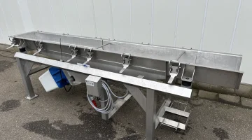 Vibra Schultheis FRU 31/3-S-MX4000 Vibration Zuführbunker 300 x 35 cm