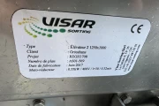 Visar stainless steel packing line with Netagco bin tipper and 16 weighing stations