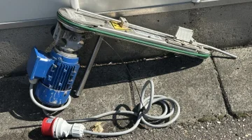Viscon plantentransportband bochtsnaar