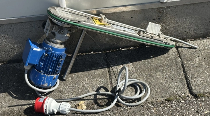 Viscon potted plant conveyor Curve support