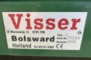 Visser AL dosing hopper with spiral roller cleaner