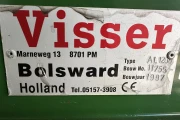 Visser AL1200 receiving hopper