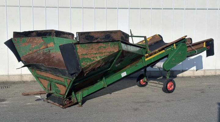 Visser AL80 receiving hopper