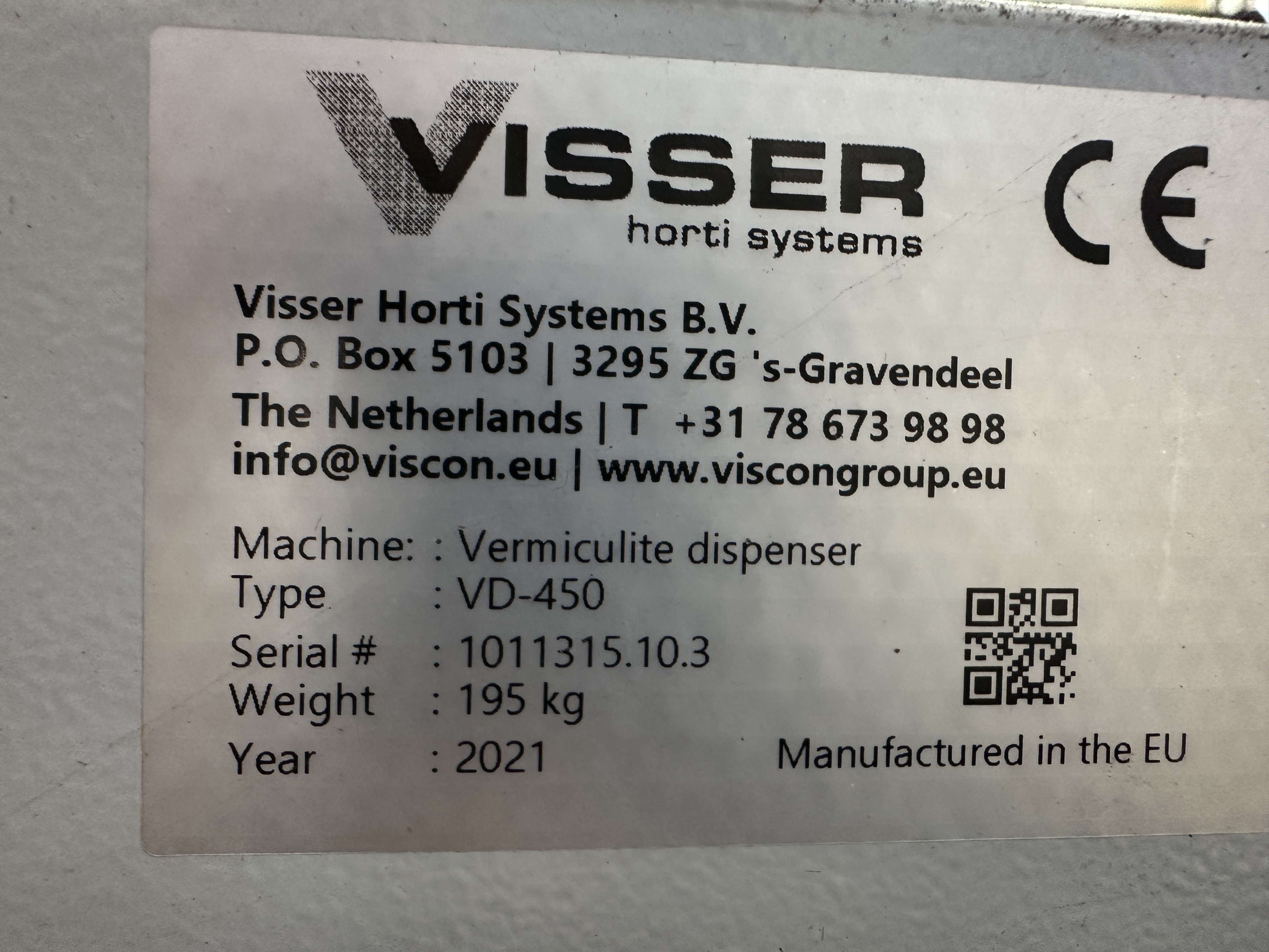 Visser Granudine T15 + VD450