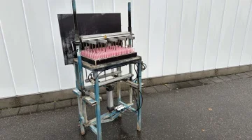 Visser press-o-mat pneumatische Presse für trays