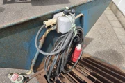 Visser screw conveyor to mix soil and water