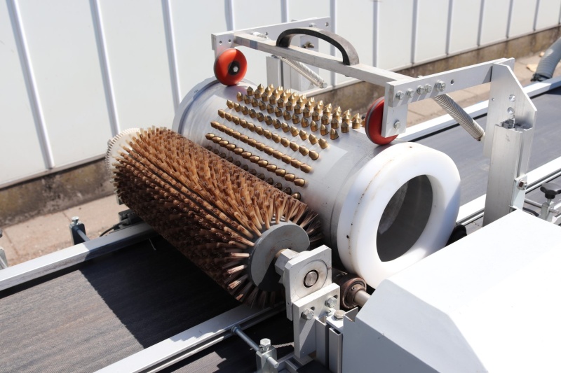 Visser Speed Rouline drum seeder • Duijndam Machines