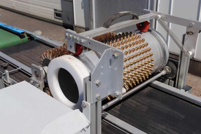 Visser Speed Rouline drum seeder • Duijndam Machines