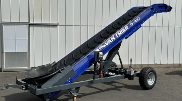 Visser TP 6-800 elevator incline conveyor mobile