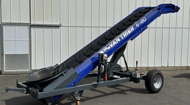 Visser TP 6-800 elevator incline conveyor mobile