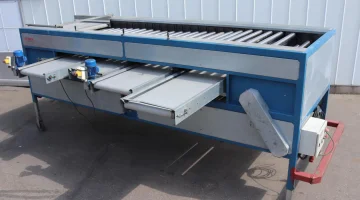 Vitech radiaal rollensorteermachine met 4 sorteringen