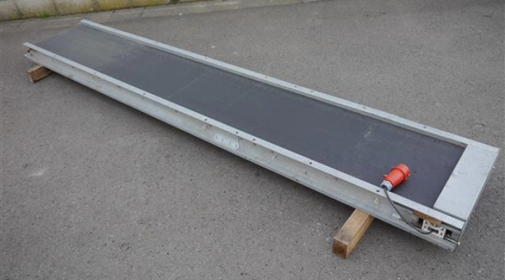 vlakke band met trommelmotor 3 meter